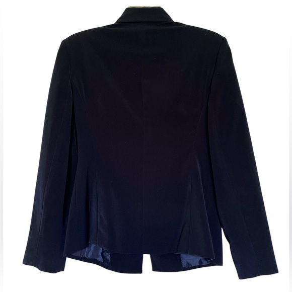 Morgan Miller Women’s Navy Blue 2 Piece Career Blazer and Skirt Set - Picture 3 of 12